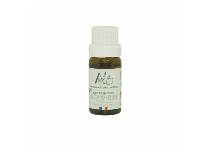 Huile Essentielle de Romarin Bio-10ml-Les Aromatiques du Berry