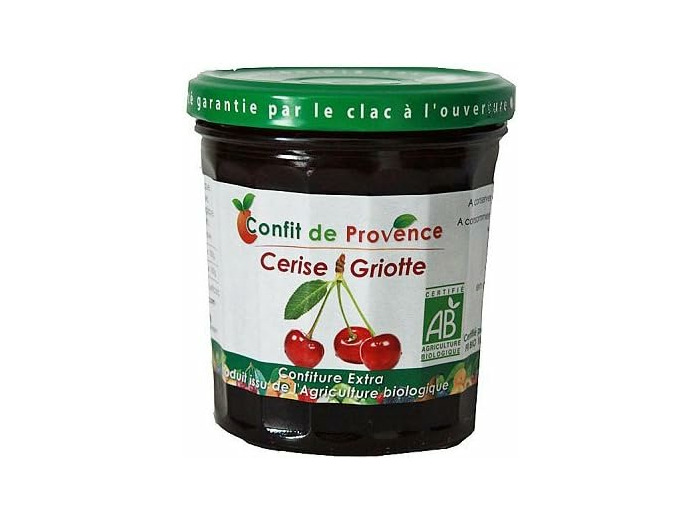 Confiture griotte extra 370g CONFIT DE PROVENCE