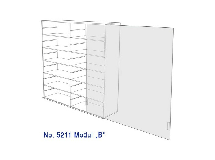 VITRINE DE PRESENTATION MODULE B (safe)