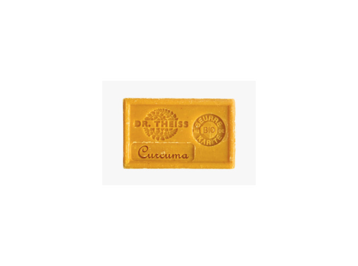 Savon de Marseille au curcuma et beurre de karité 125g