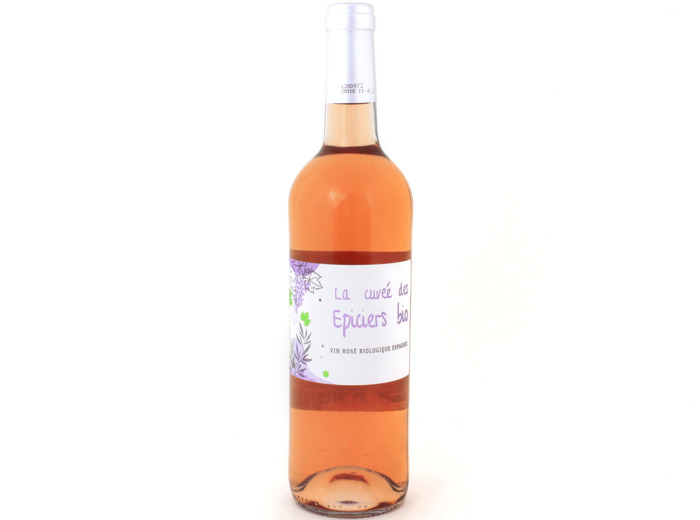 Vin Rosé La Cuvée des Épiciers Bio 75cl