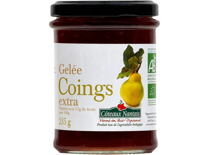 GELEE DE COING EXTRA 235G Côteaux Nantais