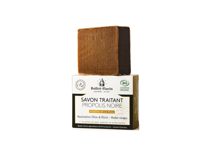 Savon Traitant à la Propolis noire 100g