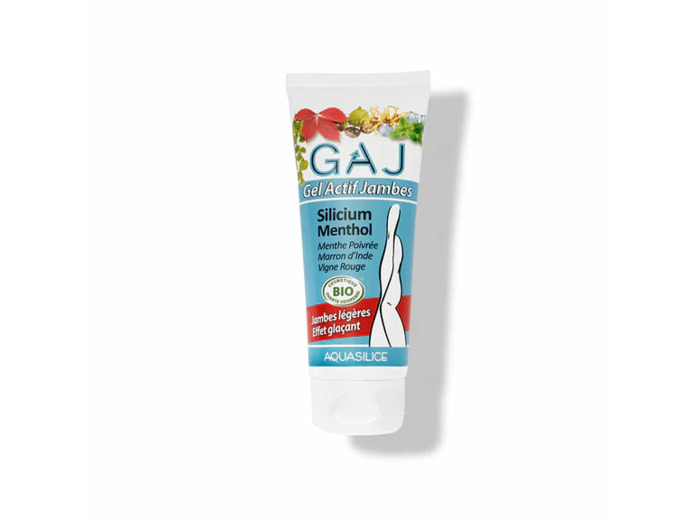 GAJ-Gel actif jambes Bio-100ml-Aquasilice