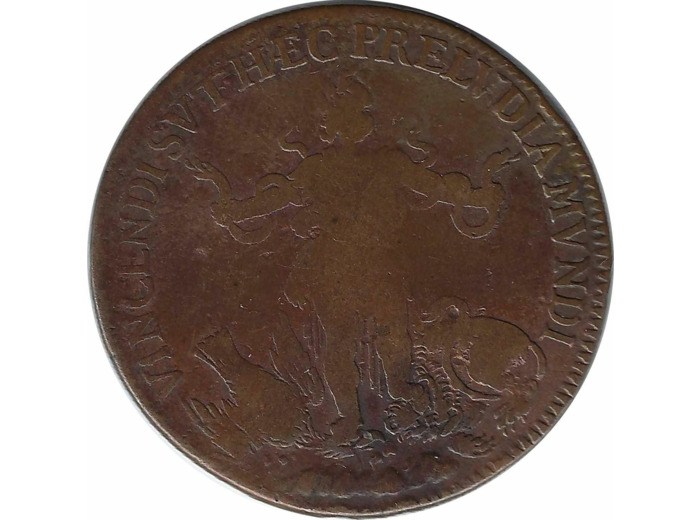 JETON - LOUIS XIV VINCENDI SVT HAEC PRELVDIA MVNDI TB