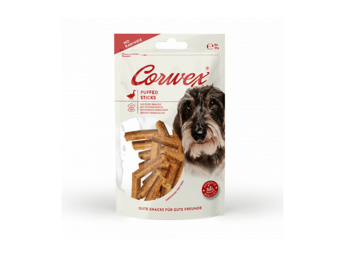 CORWEX, Sticks soufflés au canard - 50g