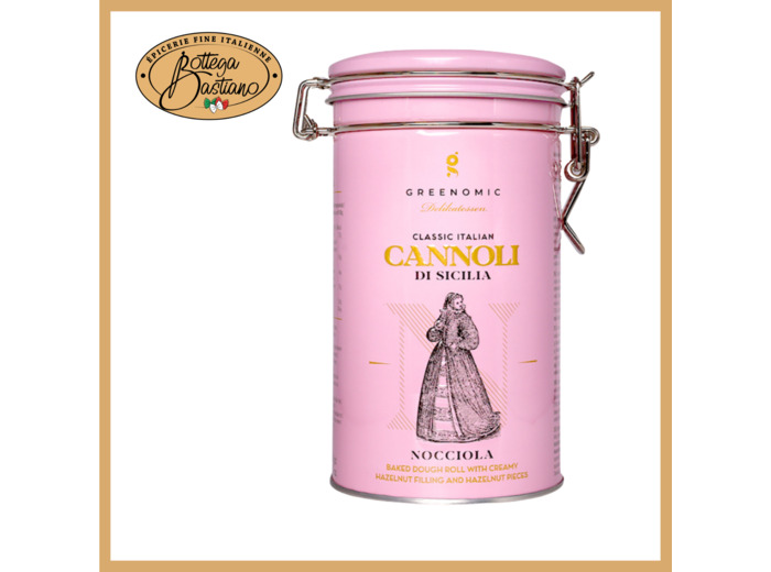 Boite métal cannoli nocciola 200g