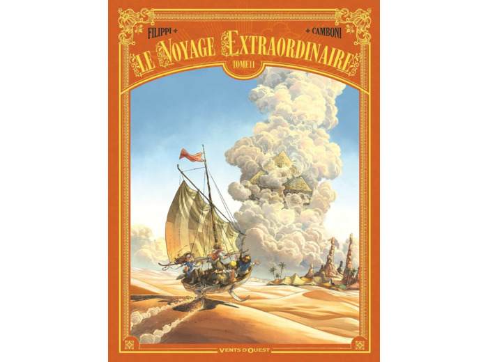 LE VOYAGE EXTRAORDINAIRE - TOME 11 - CYCLE 4 - VOYAGE AU CENTRE DES TERRES 2/3