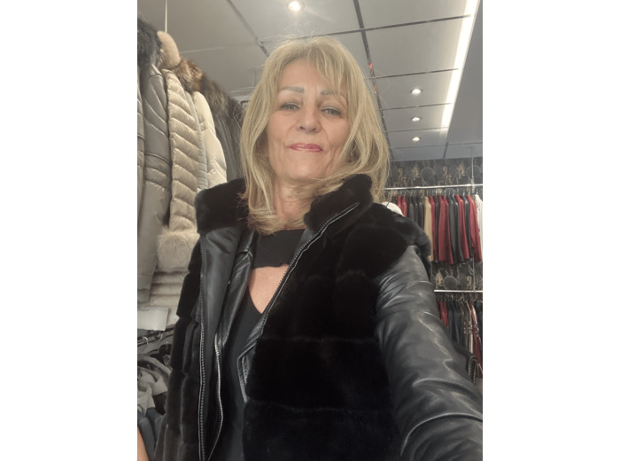 GL0301 Gilet femme synthétique noir