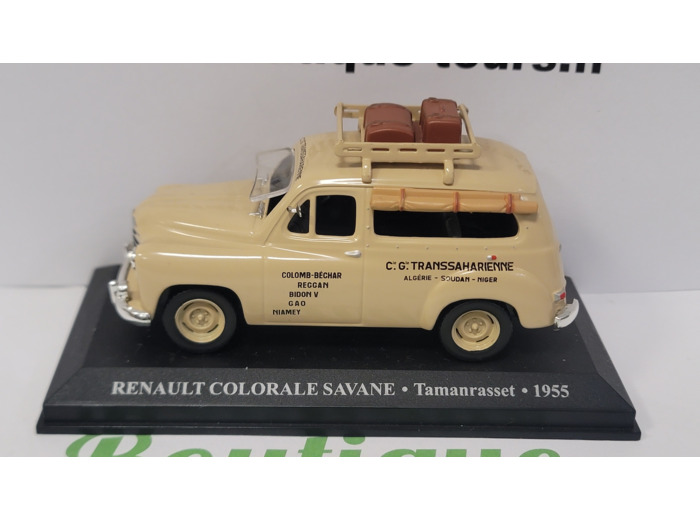 RENAULT COLORALE SAVANE TAMANRASSET 1955 1/43 (TAXI DU MONDE)