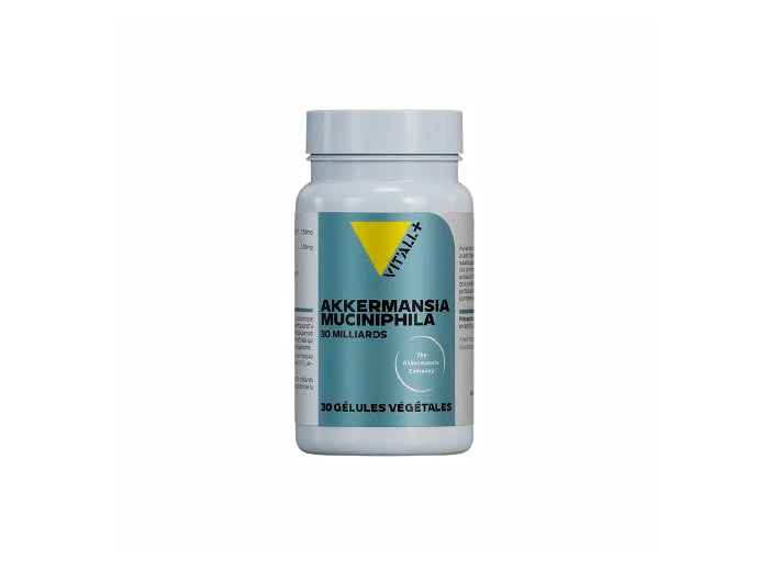Akkermansia Muciniphila MucT™ 30 Milliards UFT – 30 gélules végétales | Vit'all+