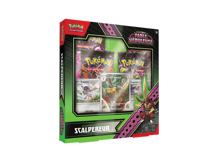 Pokémon EV65: Coffret Illustration Scalpereur