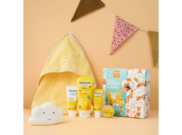 Soin bebe calendula coffret Weleda