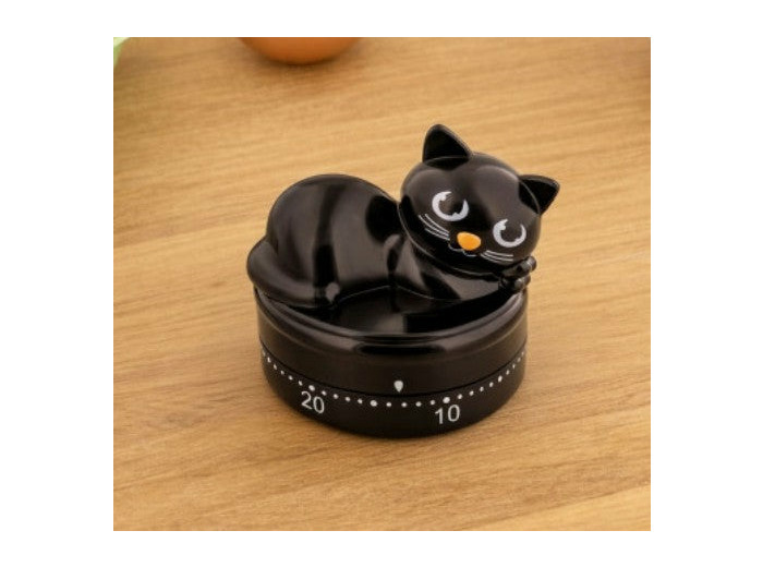 MINUTEUR CHAT NOIR
