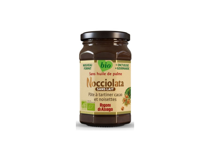 Nocciolata Intense Pâte à tartiner sans lait bio 325g