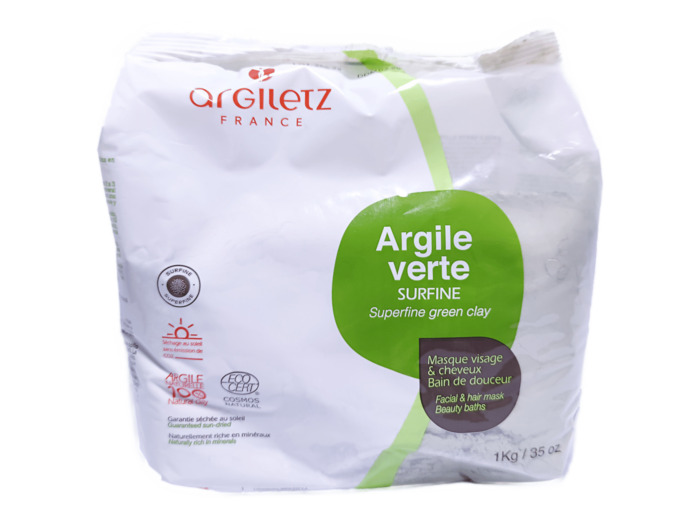 Argile Verte Surfine 1kg