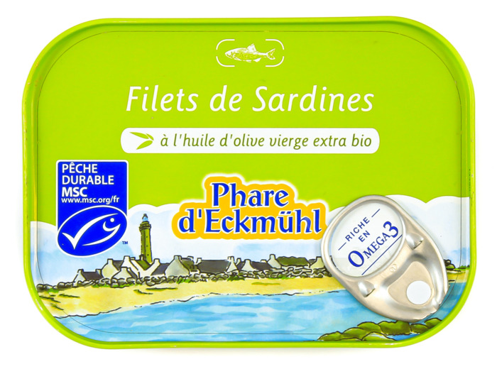 Filets de Sardines à l'Huile d'Olive 100g