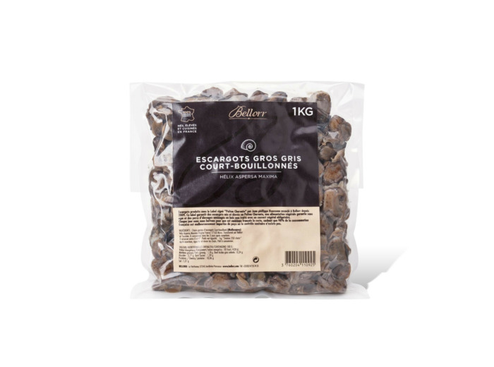 Escargots frais court-bouillonnées