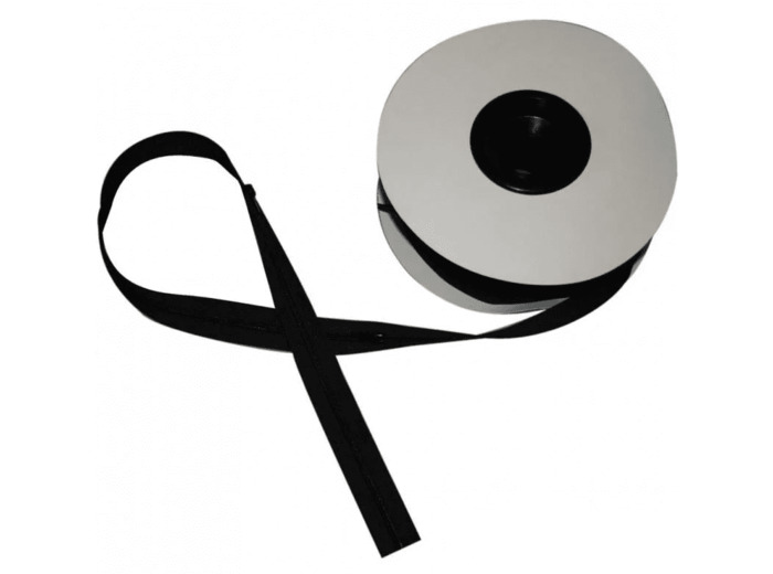 Rouleau de fermeture à glissière 6 mm Noir 310 25m H88941