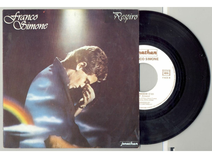 45 Tours FRANCO SIMONES "RESPIRO" / "PAESAGGIO"