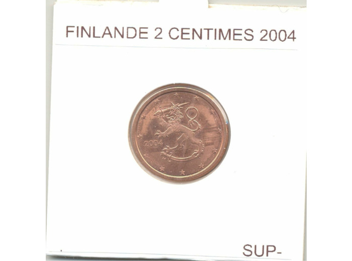 FINLANDE 2004 2 CENTIMES SUP-