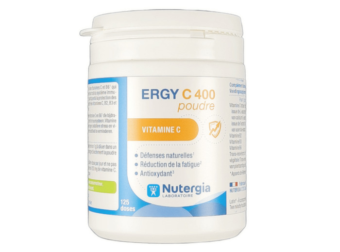 Ergy C 400 Poudre Vitamine C 125g