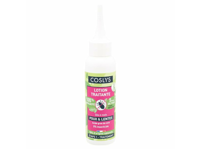 Poux et lentes lotion traitante 100ml Coslys