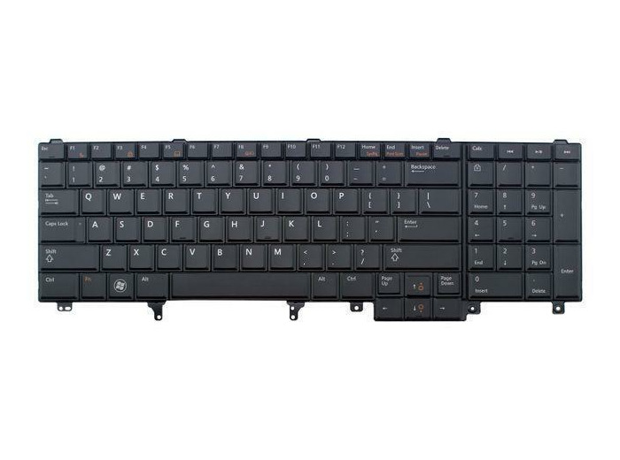 Dell keyboard - 55010RB00-515-G MP-10J13US6886 0F5YDT - Qwerty