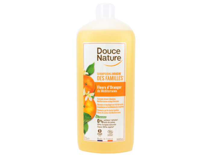 Shampooing Douche des Familles Fleurs d'Oranger Bio 1L