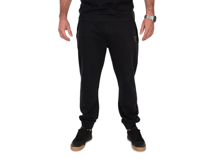 joggers classic black orange fox