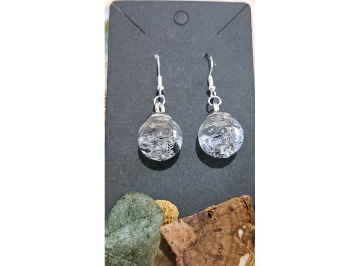 Boucles d'oreilles "Bulles de fantaisie"