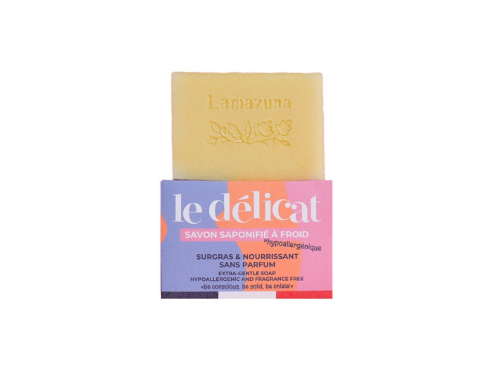 Savon saponifié à froid Le délicat 90ml