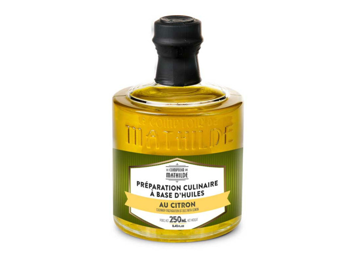 Préparation Culinaire à Base d'Huiles au Citron - 250 ML