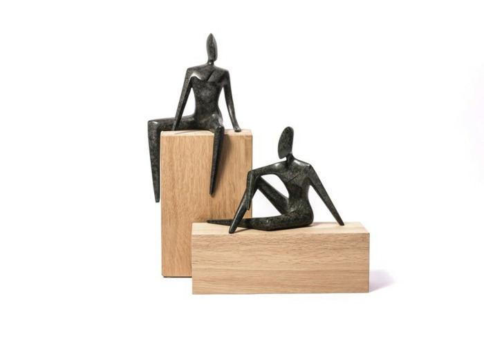 Sculptures bronze "Elle & Lui"