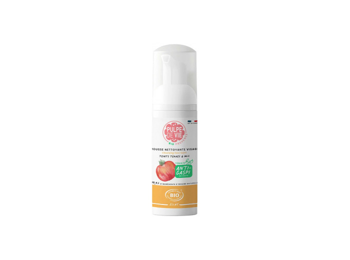 Mousse nettoyante visage Pamplemousse Tomate bio 125ml