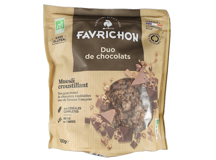 Céréales Muesli Duo de Chocolats 500g Bio