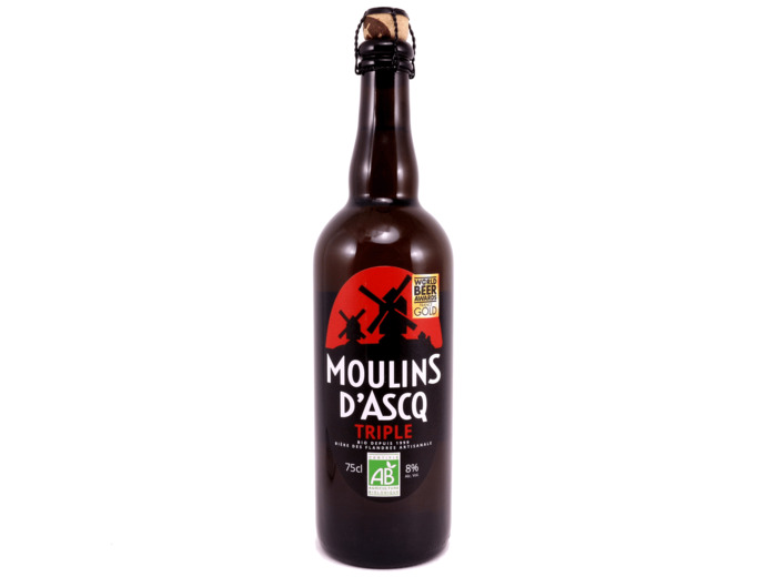 Bière Triple Moulin d'Ascq Bio 75cl