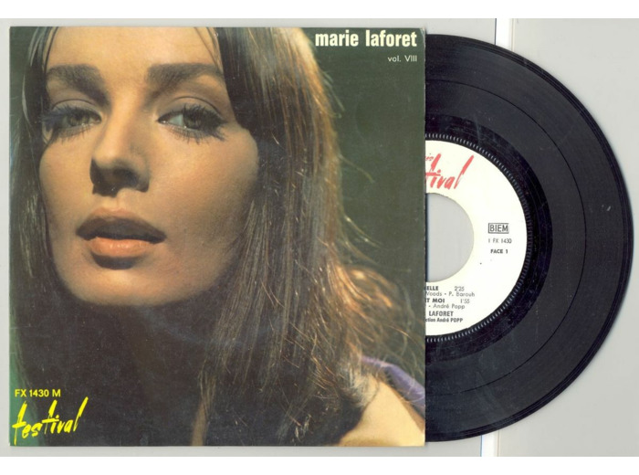45 Tours MARIE LAFORET "KATY CRUELLE" / "LA BAGUE AU DOIGT"