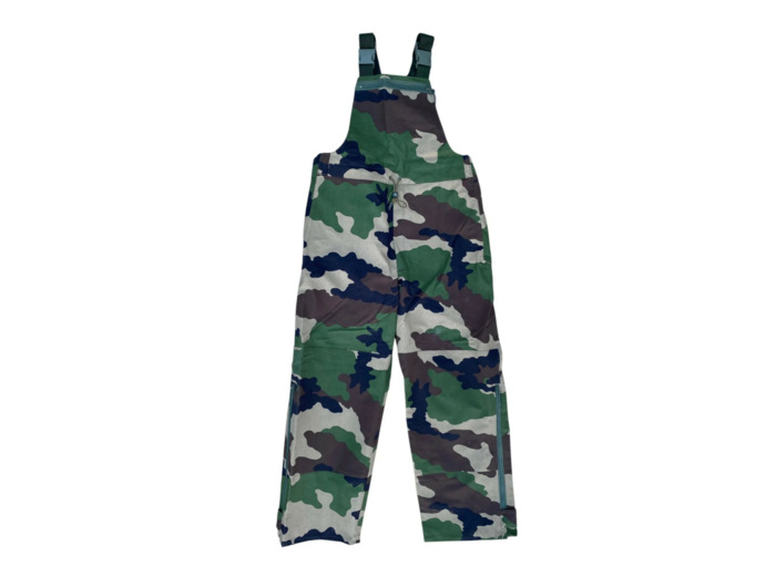 Surpantalon de pluie Armée française CCE imper‑respirant – bretelles salopette