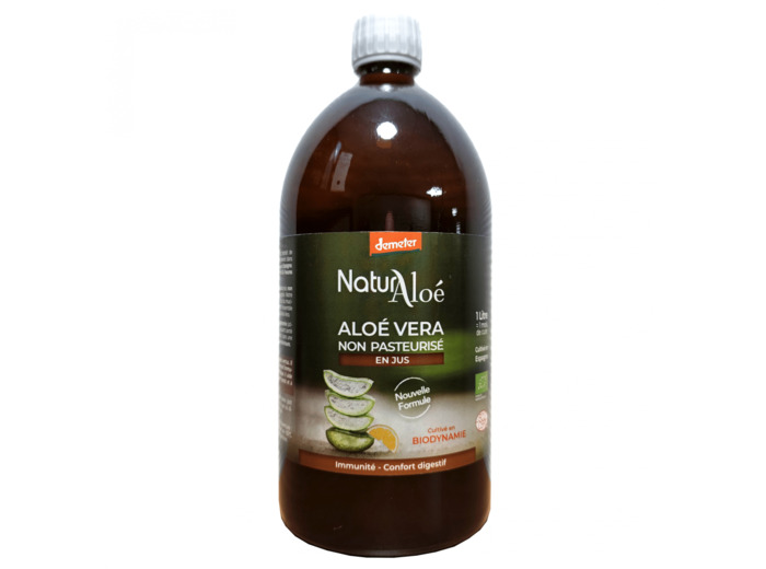 Pur Jus Frais d'Aloe Vera Bio 1L