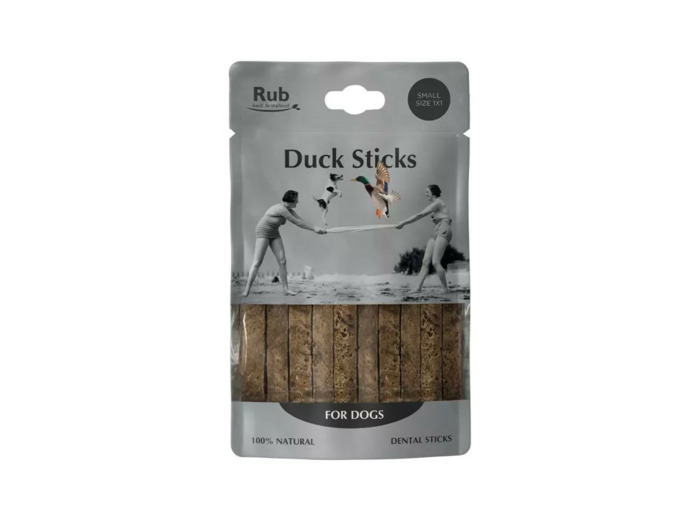 Sticks dentaires de canard pour chiens - Petite taille - DDM 23/03/26