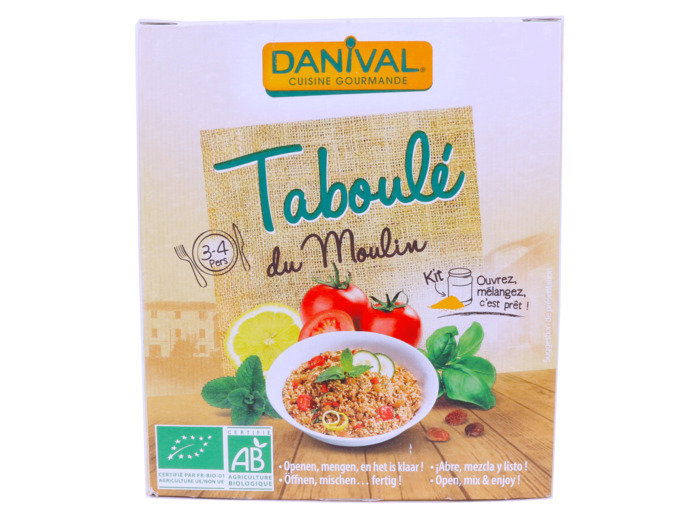 Taboulé du Moulin Kit Bio Bocal 500g Sachet 120g