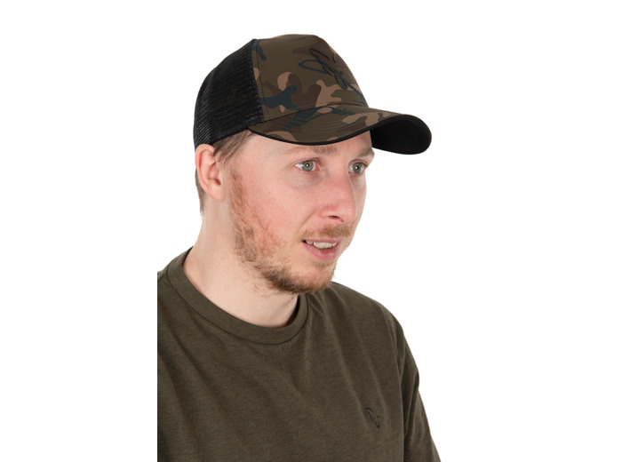 camo trucker cap  fox