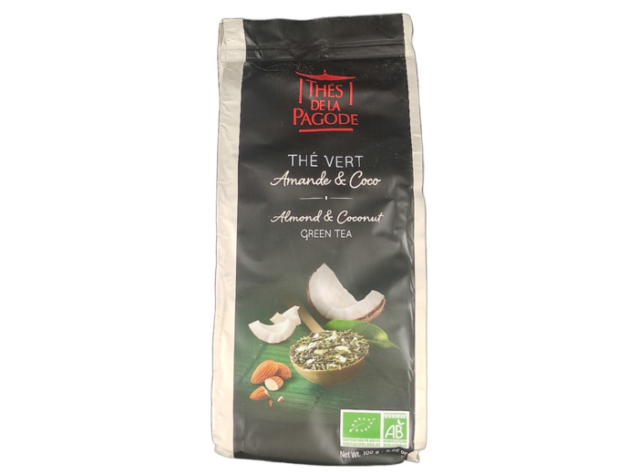 Thé Vert Amande et Coco 100g Bio