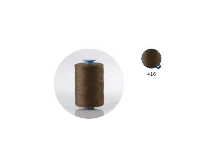 ZX 35 - 416 CIGARE FIL À COUDRE 100% POLYESTER TRÈS RÉSISTANT bobine 500m