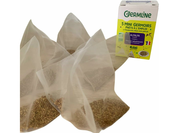Mini germoir alfalfa (5) 40g Germline