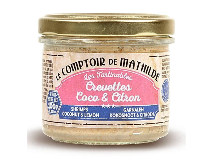 Crevettes Coco & Citron 100G