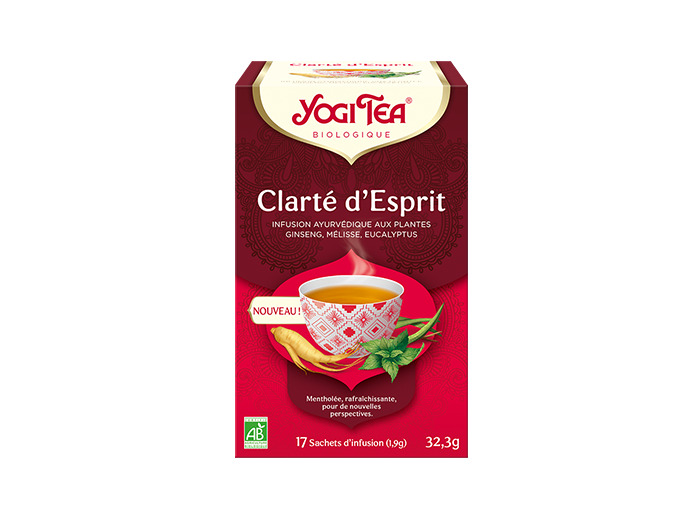 Infusion Clarté d'Esprit-17 sachets-Yogi Tea