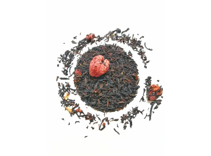 Thé noir Fraise Framboise BIO