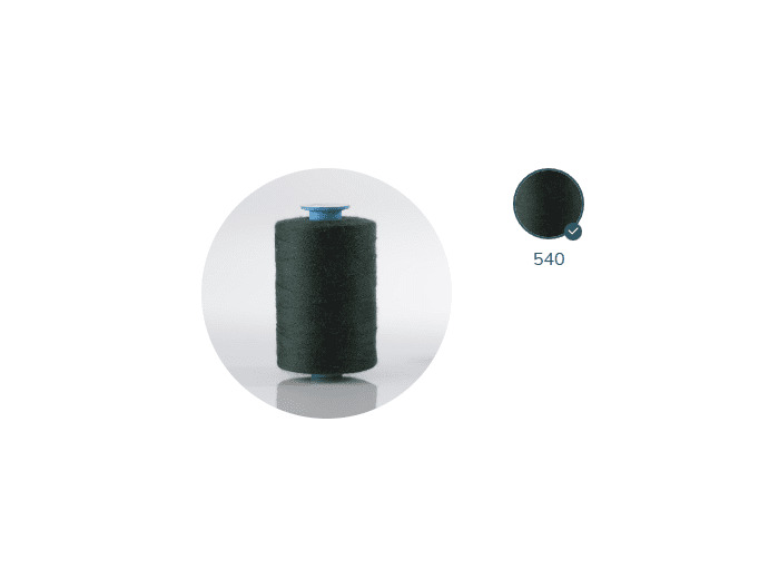 ZX 35 - 540 BOUTEILLE FIL À COUDRE 100% POLYESTER TRÈS RÉSISTANT bobine 500m